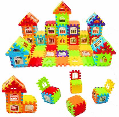 Learn With Fun 140 Piece Building Blocks, Creative Learning Toy, Educational Toy for Kids