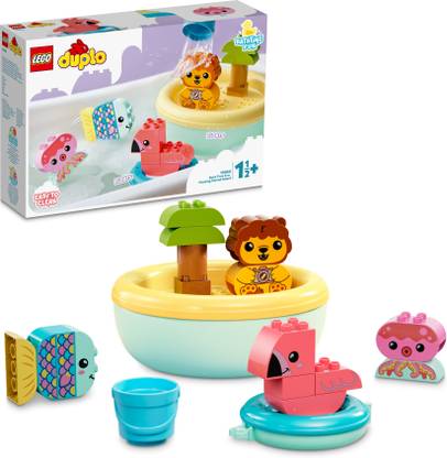 LEGO Duplo My First Bath Time Fun : Floating Animal Island (20 Blocks) Model Building Kit
