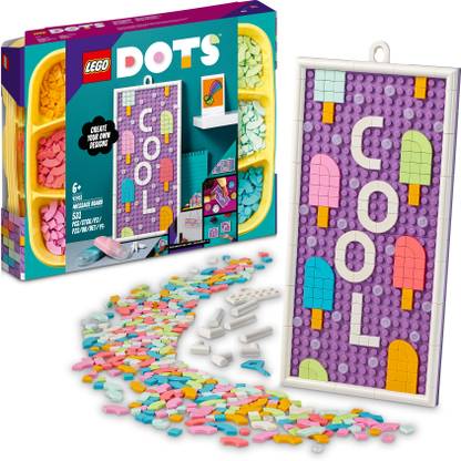 LEGO DOTS Message Board DIY Decoration & Craft (531 Blocks) Model Building Kit