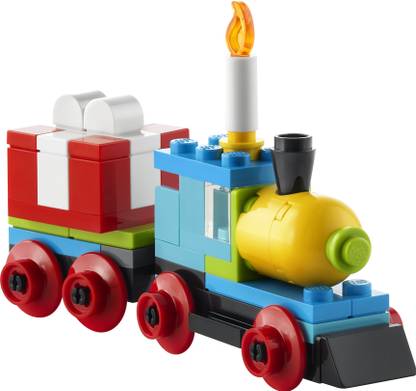 LEGO Birthday Train (58 Blocks) Model Building Kit