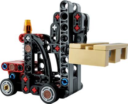 LEGO Forklift with Pallet (78 Blocks) Model Building Kit