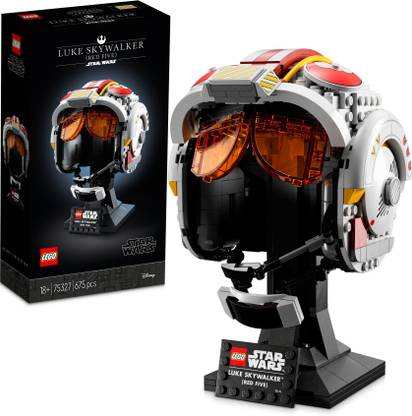 LEGO Star Wars Luke Skywalker(Red Five) Helmet (675 Blocks) Model Building Kit