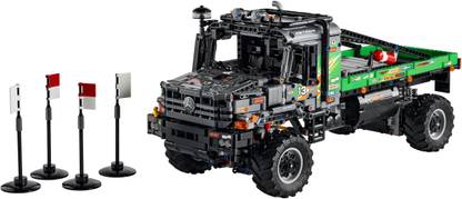 LEGO Technic App Controlled x Mercedes-Benz Zetros Trial Truck (2129 Blocks) Model Building Kit