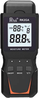 R-tek WOOD MOISTURE METER Digital Wood Moisture Meter Pin-Type Digital Moisture Measurer