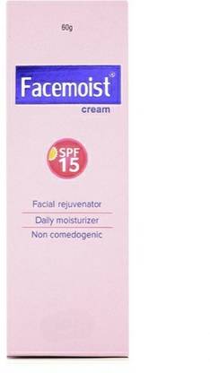 FACEMOIST Cream SPF 15 | Facial Rejuvenator & Daily Moisturiser | Non-Comedogenic