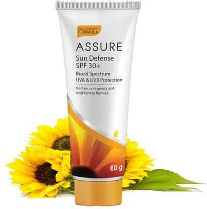 ASSURE Sun Defense SPF 30+ (Broad Spectrum UVA & UVB Protection)