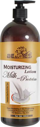 BEAUTIYES Milk Protein Face Moisturising Lotion Intensive Care for All Skin Type