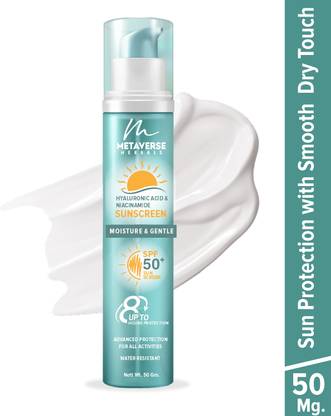 METAVERSE Sunscreen - SPF Spf 50+ PA+++ Affordable sunscreen Protection for every budget, without compromise Spf 50