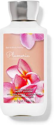 BATH & BODY WORKS PLUMERIA DAILY NOURISHING BODY LOTION 236 ML