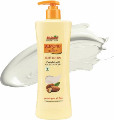 Multani Naturals Almond & Honey Body Lotion | Hydrating & Refreshing -