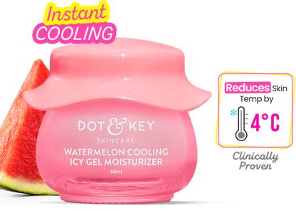 Dot & Key Watermelon Cooling Icy Gel Moisturizer,Instantly Cools Skin,With Hyaluronic