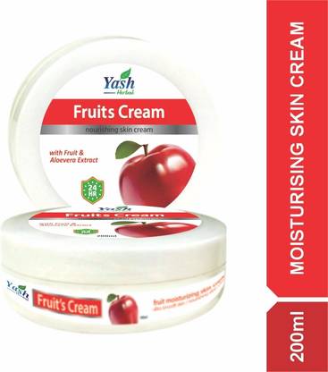 Yash Herbal Fruits Moisturizing Cream For Women And Men | Nourishing Skin Moisturizer Cream