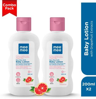 MeeMee Gentle Baby Lotion Enriched with Chamomile and Fruit Extracts (400 ml)