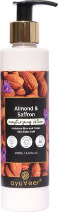 ayuveer Almond & Saffron Lotion