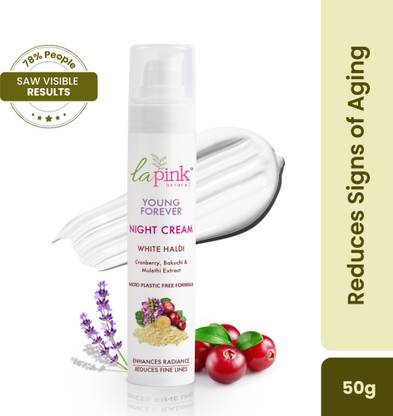 La Pink Young Forever Night Cream Reduces Fine Lines, Pigmentation, Dark Spots & Scars