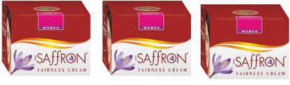 VI-JHON Saffron Red Skin Fairness Cream Set of 3
