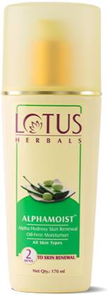 LOTUS HERBALS Alphamoist Hydroxy Skin Renewal Oil Free Moisturizer