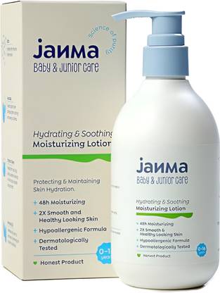 Janma Care Hydrating & Soothing Moisturizing Lotion For Newborns baby&Kids|Doctor Certified