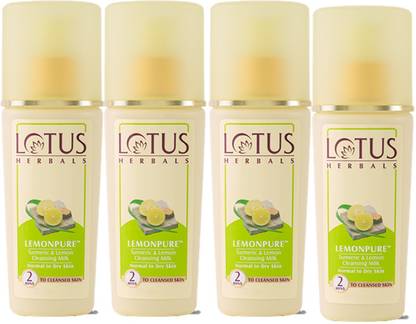 LOTUS HERBALS Lemonpure Turmericc & Lemon Cleansing Milk