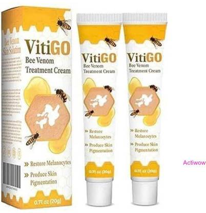 ACTIWOW Vitigo Bee Venom Cream with Eco-Friendly Touch