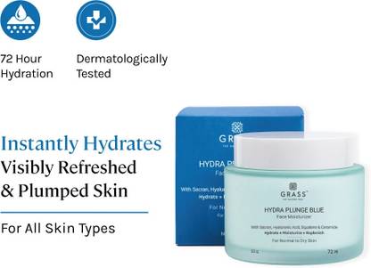 Grass Hydra Plunge Face Moisturize Hyaluronic & Ceramides Non Sticky Quick Absorbing
