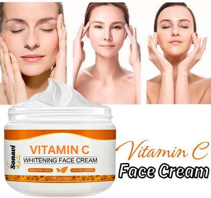 Sonavi Vitamin C Cream for Skin Whitening Brightening and Radiant Skin