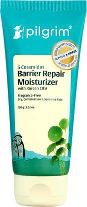 Pilgrim 5 Ceramides Moisturizer with CICA for Barrier Repair & Hydration