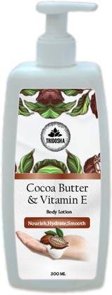Tridosha Herbal Body Lotion | Cocoa Butter with Vitamin E Moisturizer