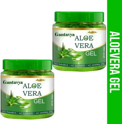 Gantavya 100% Pure Aloe Vera Gel