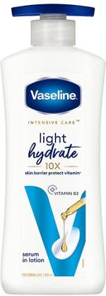 Vaseline LIGHT HYDRATE SERUM IN LOTION 400 ML PACK 1