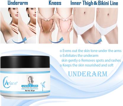 Aviate Underarm Whitening Scrub for Dark Underarms Spot Removal FOR Men & Women