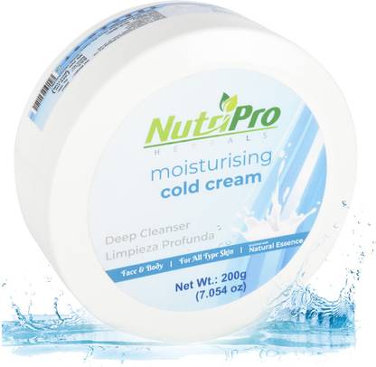 NutriPro Moisturising Cold Cream|Enriched With Natural Essence|For Deep Moisturizing