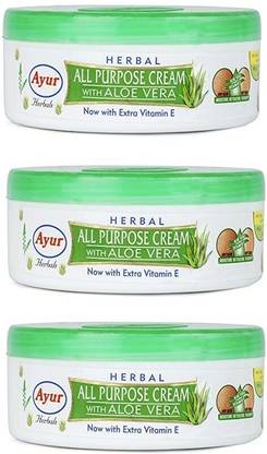 अयूर All Purpose cream 200ml (pack of 3)