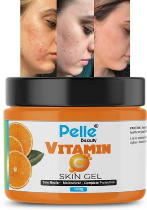 Pelle Beauty Vitamin C Face Gel _ Daily Use, for men & women _girls & boys 100gm