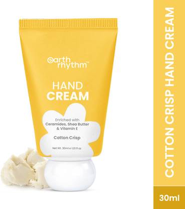 Earth Rhythm Hand Cream For Men & Women - Cotton Crisp