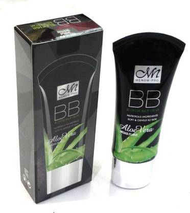 मन M N Me अब BB क्रीम एलो वेरा मॉइस्चराइज़र फाउंडेशन बेस लॉन्ग- लास्टिंग (38 ml)