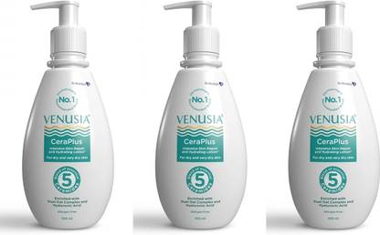 venusia Ceraplus Lotion for Dry Skin - 5 Essential for moisturization,100 ml x Pack of 3