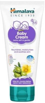 HIMALAYA Baby Cream With Extra Soft Moisturization, Contains Olive OIl &B Country Mallow