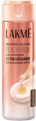 Lakmé Peach Pro Ceramide Moisturizer with Vitamin E For Dry, Normal & Sensitive Skin