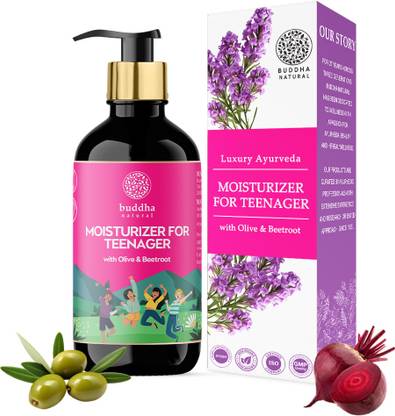 buddha natural Moisturizer For Teenager (Ayush Certified) - For Clear, Supple & Glowing Skin
