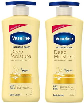 Vaseline DEEP MOISTURE LOTION 400ML SET OF 2