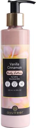 ayuveer Vanilla Cinnamon Lotion