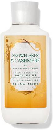 BATH & BODY WORKS SNOWFLAKES & CASHMERE BODY LOTION 236 ML