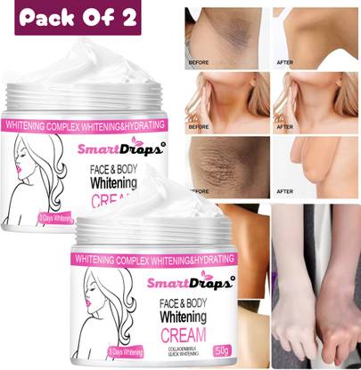 smartdrops Lightweight Face Cream for Daily Use – Non-Sticky, Smooth, and Travel Friendly