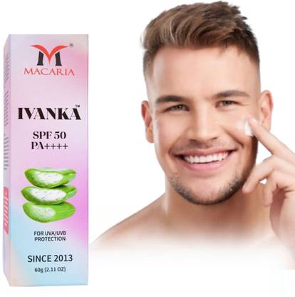 MACARIA Ivanka Spf 50 sunscreen for summer for men | Moisturizer for men