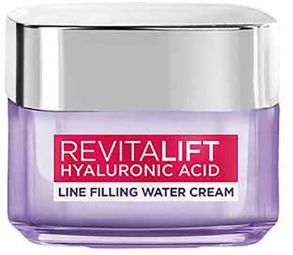 L'Oréal Paris Revitalift Hyaluronic Acid Line Filling Water Cream|Hydrates & Plumps Skin