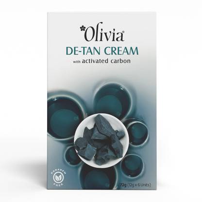 Olivia De-Tan Cream with Activated Carbon for Exfoliation & Deep Cleansing