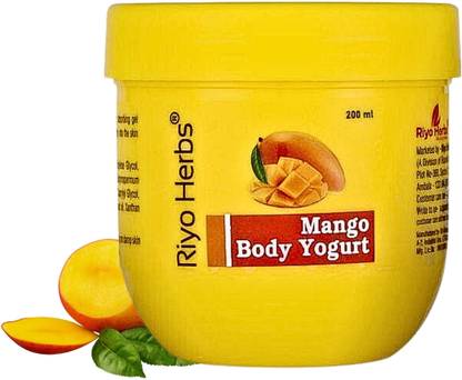 Riyo Herbs The Mango Blush Body Yogurt - Skin Nourishing & Deep moisturizing