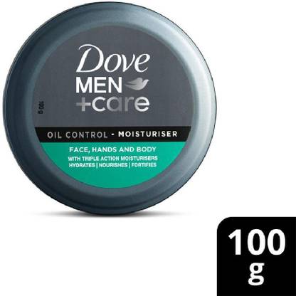 DOVE Men+Care, with Oil Control, Face Moisturiser, 100gm