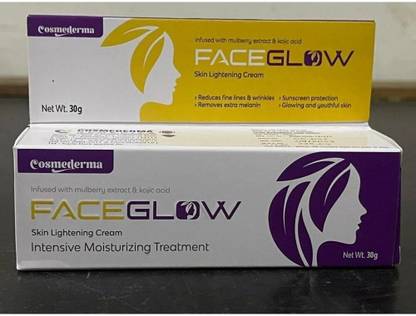 Cosmederma Faceglow Intensive Moisturizing Treatment Skin Lightening Cream For Unisex
